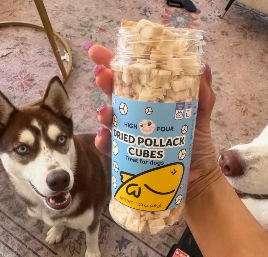 Freeze-Dried Pollack Cubes for Dogs & Cats - Image 3