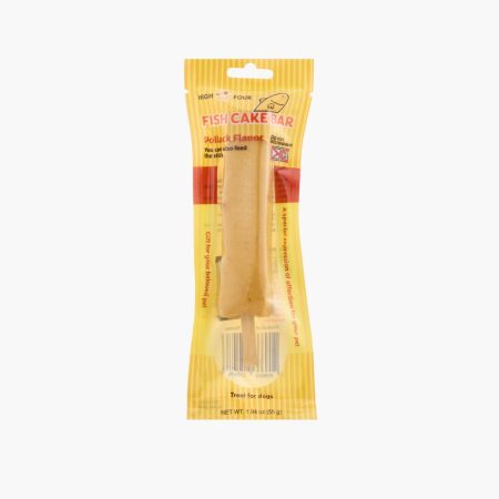 High Four Fish Cake Bar for Dogs – Pollack Flavor (Handmade, 55g)