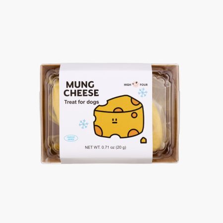 High Four Mung Cheese – Freeze-Dried Cheese Treat for Dogs (0.71 oz / 20g)