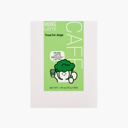 High Four Mung Latte for Dogs – Broccoli Latte Powder (10g x 5 Pack)