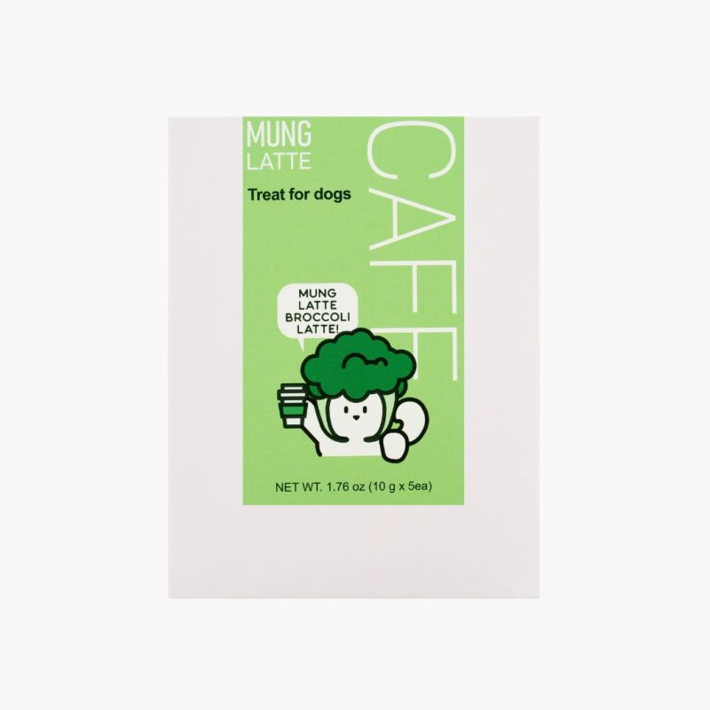 High Four Mung Latte for Dogs – Broccoli Latte Powder (10g x 5 Pack)