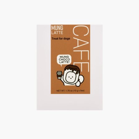 High Four Mung Choco Latte for Dogs – Dog-Safe Chocolate Flavor Latte (10g x 5 Pack)