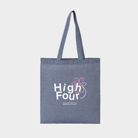 PINK PAWS TO THE GOOD LIFE! TOTE BAG
