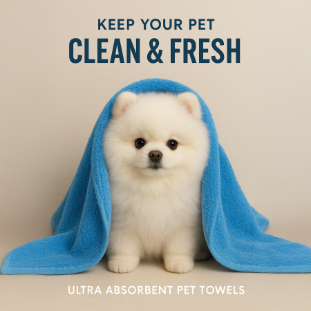 [PRE-ORDER] Microfiber Pet Dry Towel